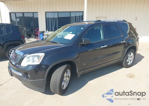 2010 GMC Acadia Sl from USA, damaged, VIN 1GKLVKED4AJ179309